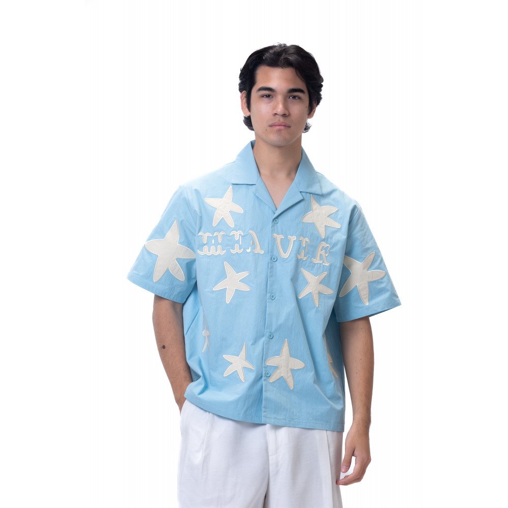 Unisex shirt-Baby blue - Boxy