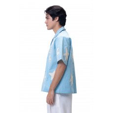 Unisex shirt-Baby blue - Boxy