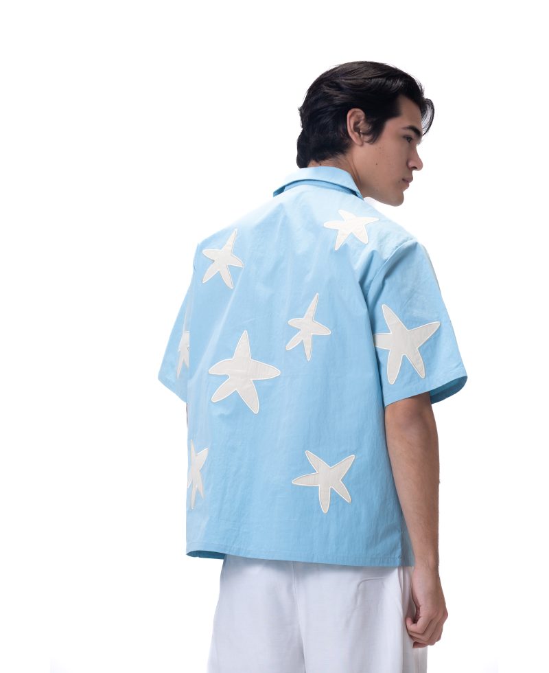 Unisex shirt-Baby blue - Boxy