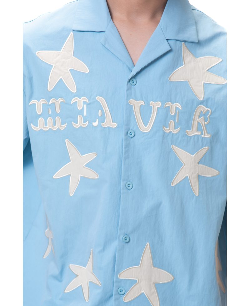 Unisex shirt-Baby blue - Boxy