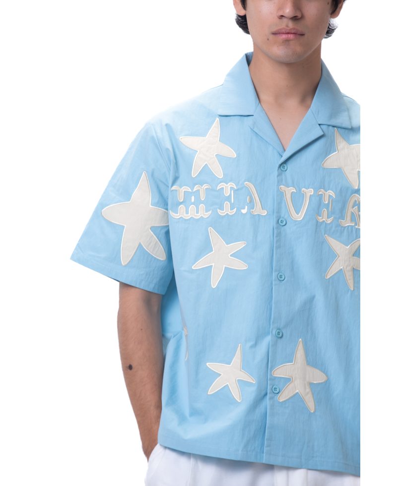 Unisex shirt-Baby blue - Boxy