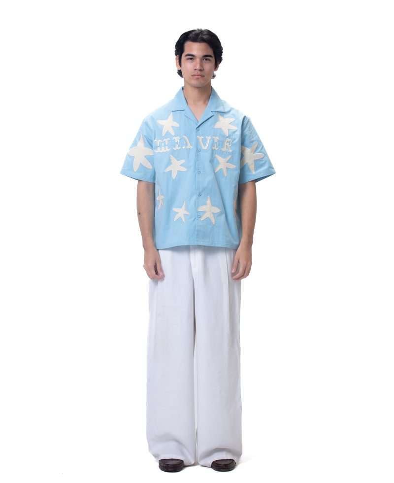 Unisex shirt-Baby blue - Boxy