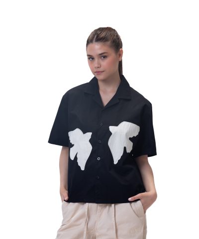 Unisex shirt-Black - Boxy Unisex shirt-Black - Boxy