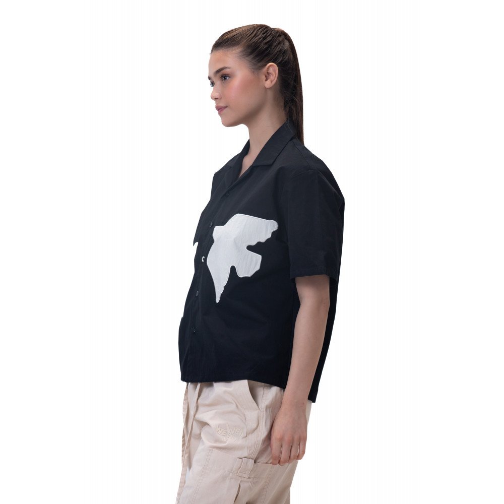 Unisex shirt-Black - Boxy