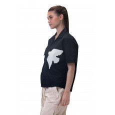 Unisex shirt-Black - Boxy