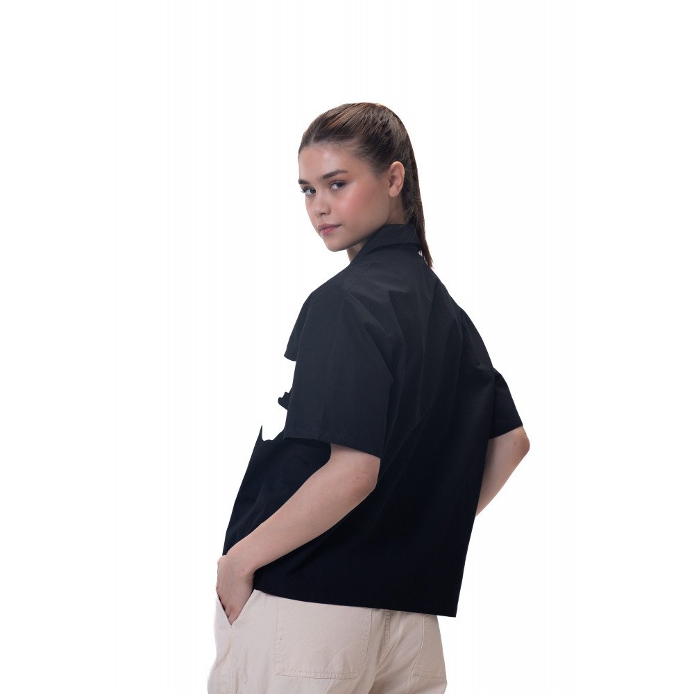 Unisex shirt-Black - Boxy