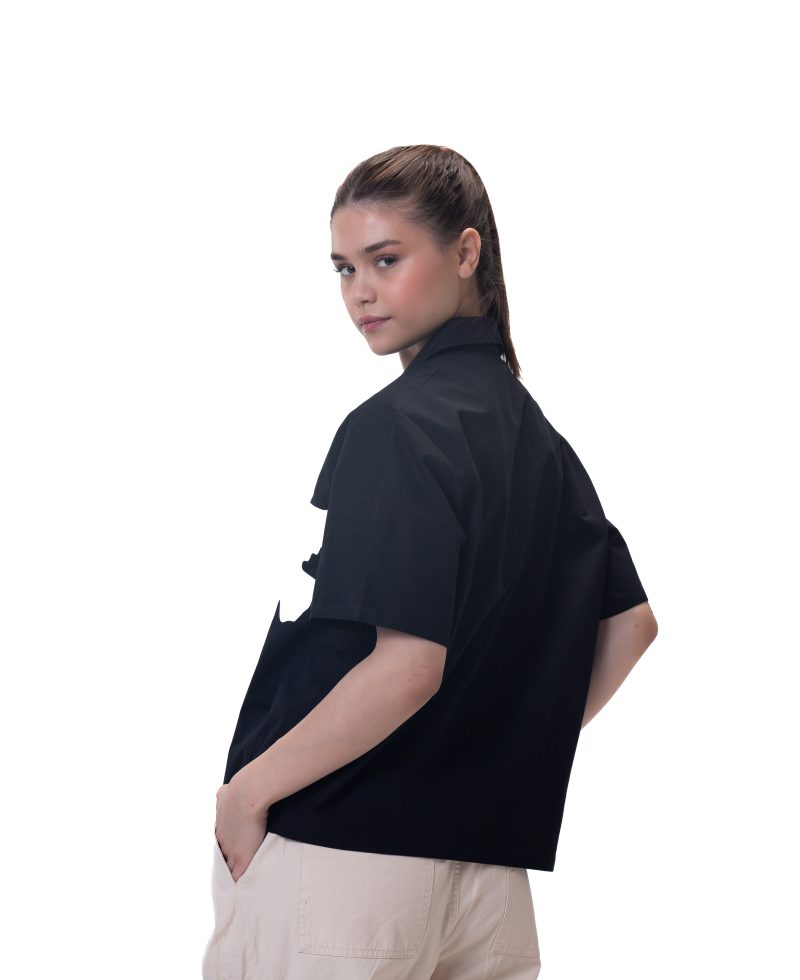 Unisex shirt-Black - Boxy
