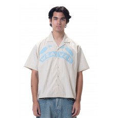 Unisex shirt-Light Beige - Boxy