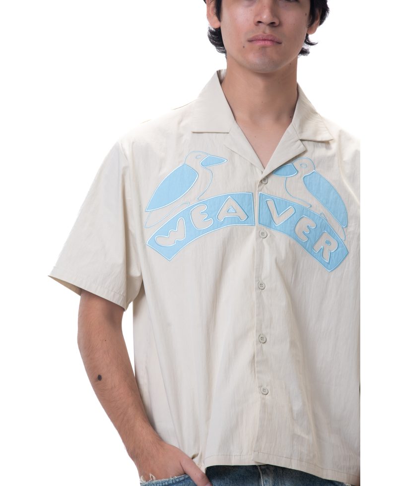 Unisex shirt-Light Beige - Boxy