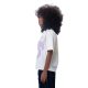 Unisex shirt-Light yellow-purple - Boxy