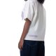 Unisex shirt-Light yellow-purple - Boxy