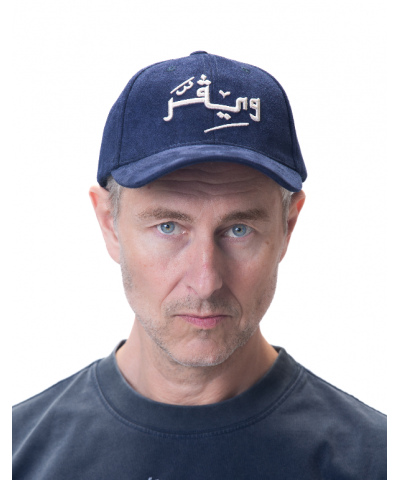 Arabian Chamois Cap -dark Blue