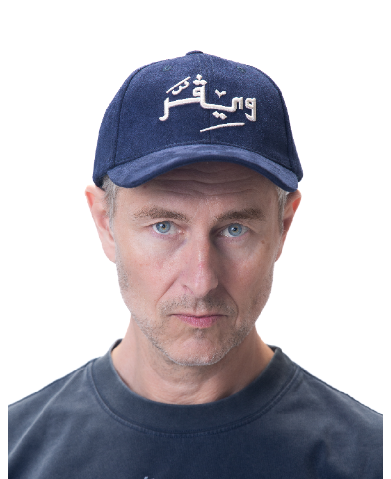 Arabian Chamois Cap -dark Blue