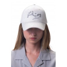 Arabic Chamois cap-White