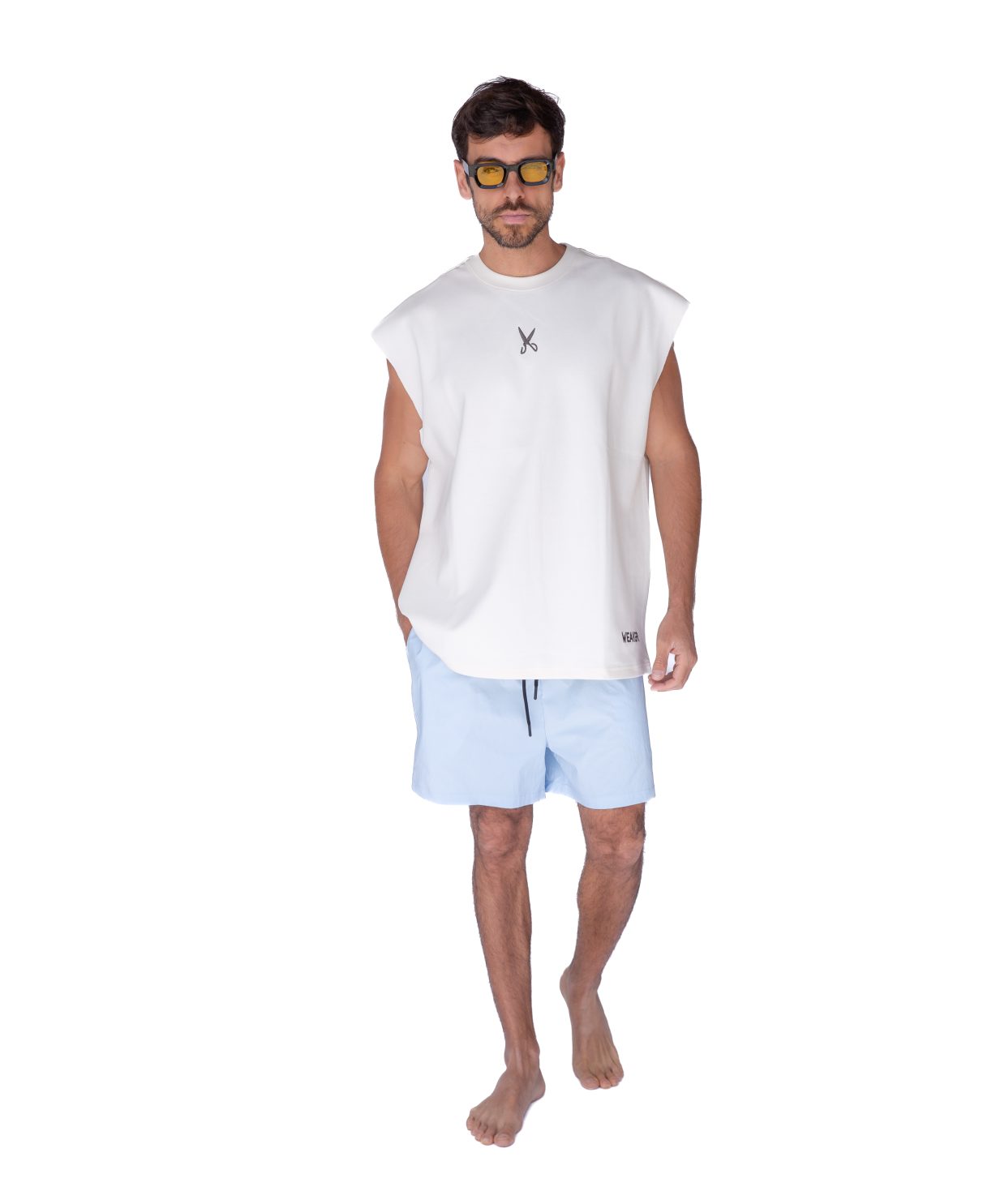 Swimming shorts-Baby blue