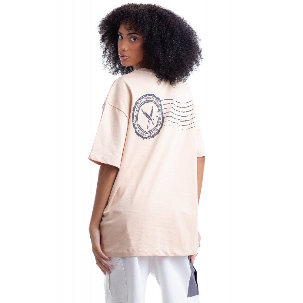 Stamps T-shirt Oversize - Paige