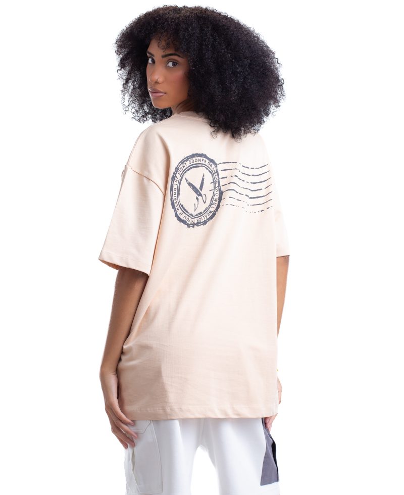 Stamps T-shirt Oversize - Paige