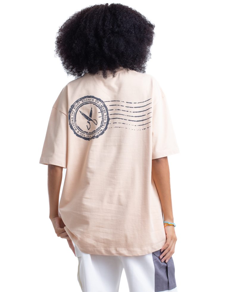 Stamps T-shirt Oversize - Paige