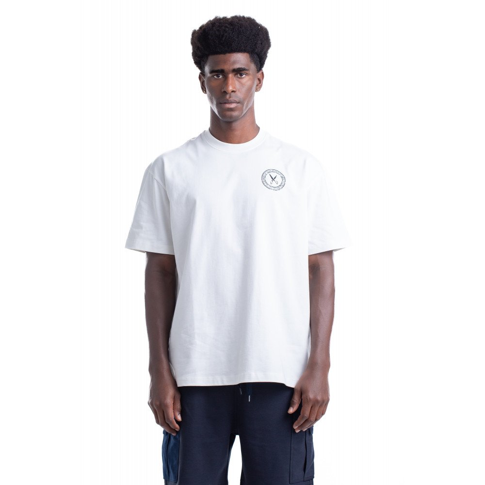 Stamps T-shirt Oversize - Off white
