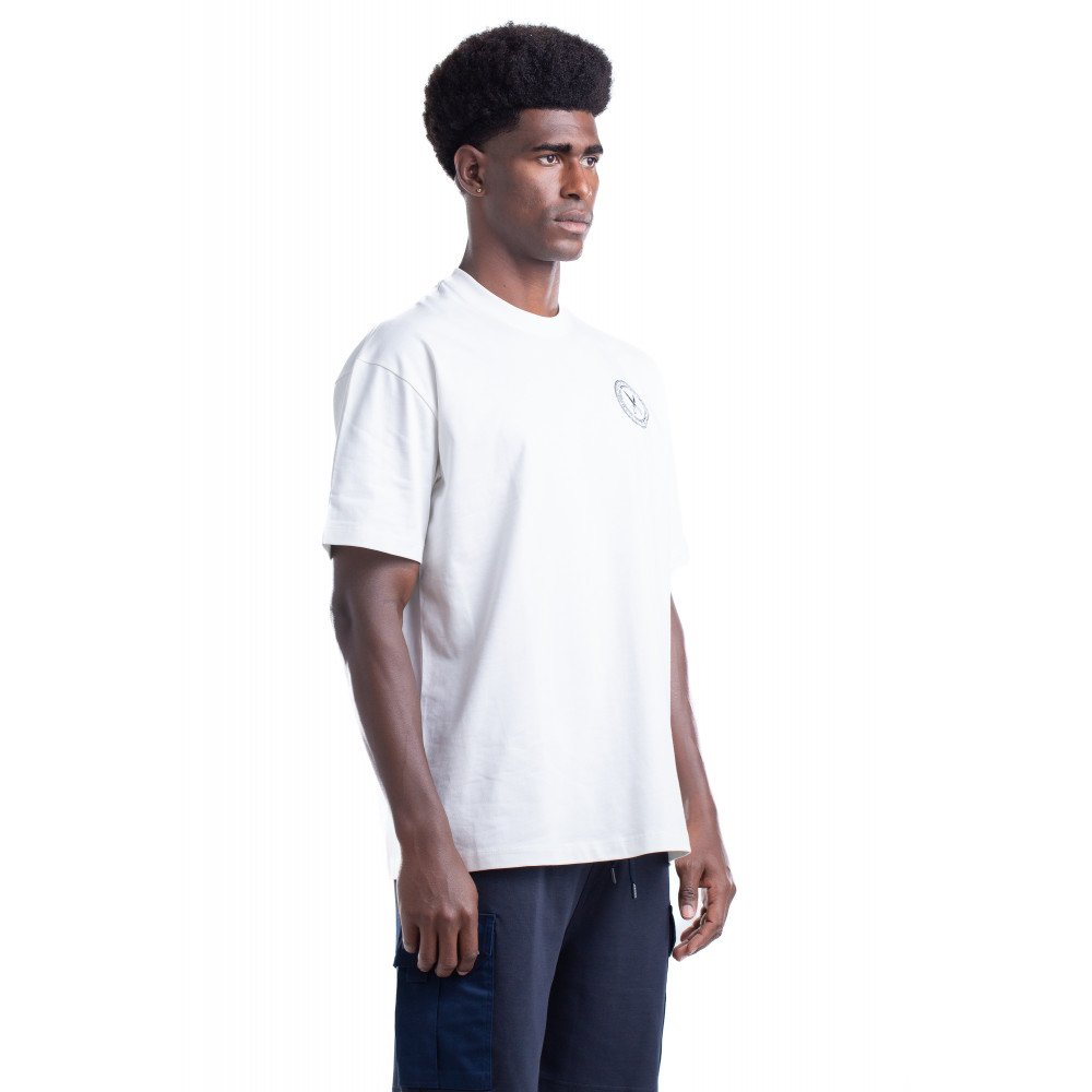 Stamps T-shirt Oversize - Off white
