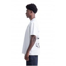 Stamps T-shirt Oversize - Off white