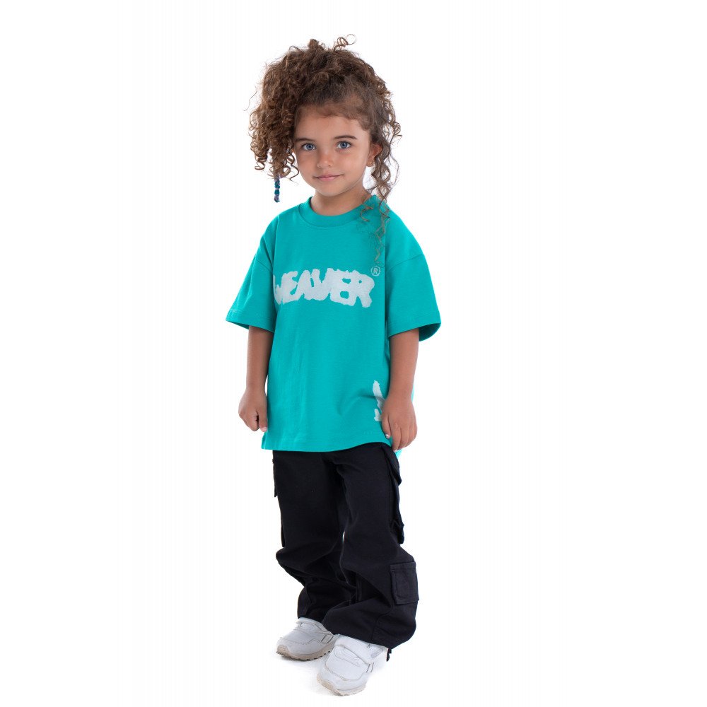 Kids Ink T-shirt - Turquoise