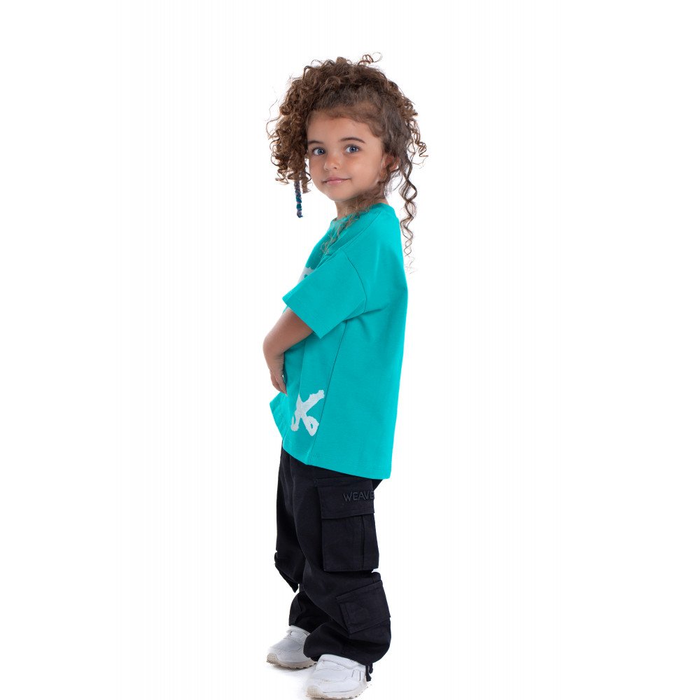 Kids Ink T-shirt - Turquoise