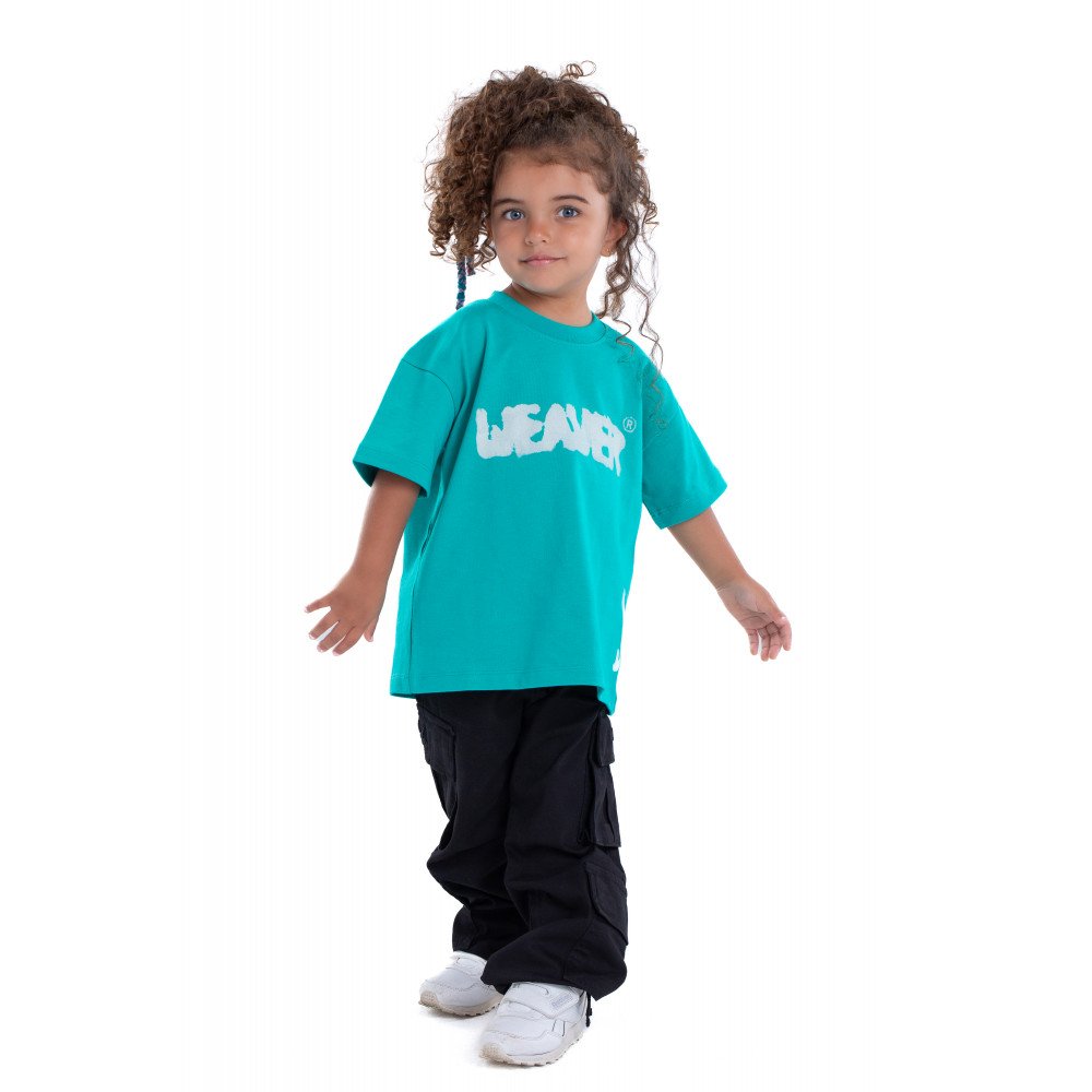 Kids Ink T-shirt - Turquoise