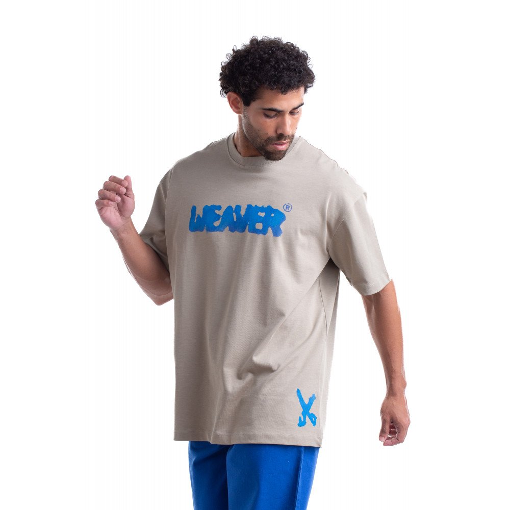 Ink T-shirt Oversize - Light gray