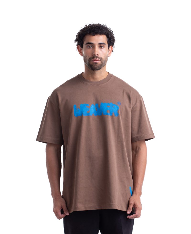 Ink T-shirt Oversize - Brown