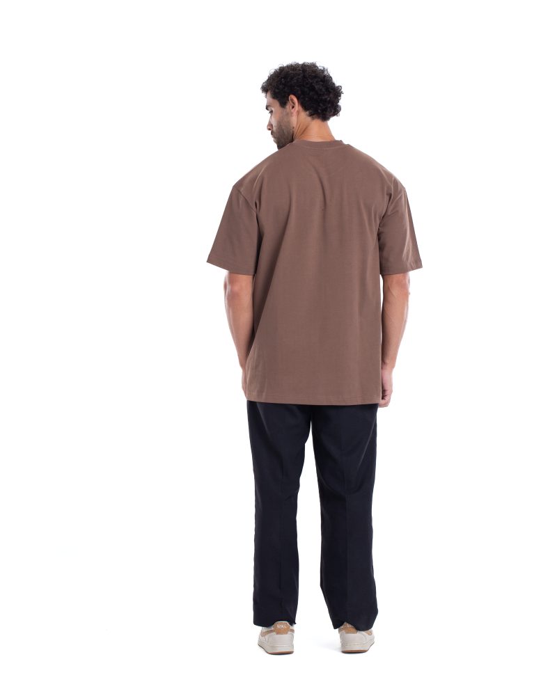Ink T-shirt Oversize - Brown