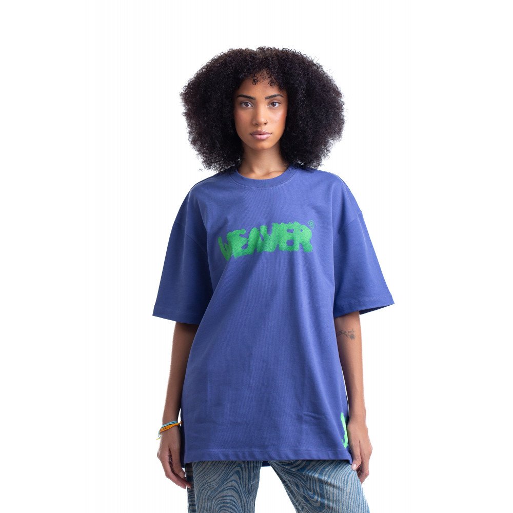 Ink T-shirt Oversize - Blue