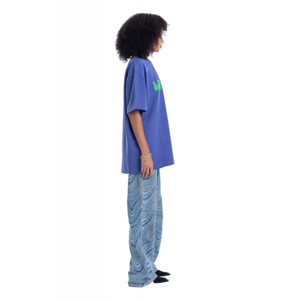 Ink T-shirt Oversize - Blue