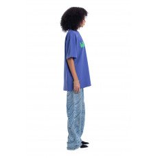 Ink T-shirt Oversize - Blue