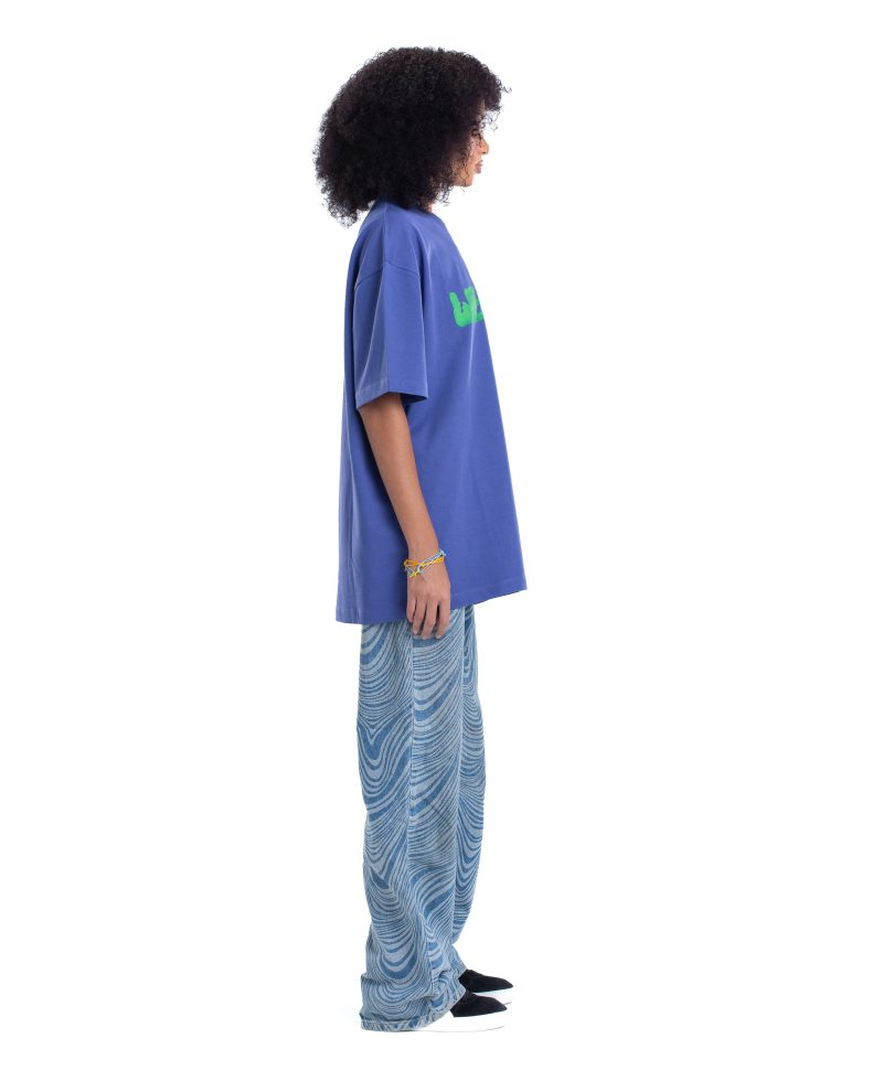 Ink T-shirt Oversize - Blue