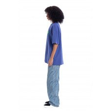 Ink T-shirt Oversize - Blue