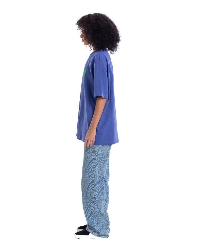Ink T-shirt Oversize - Blue