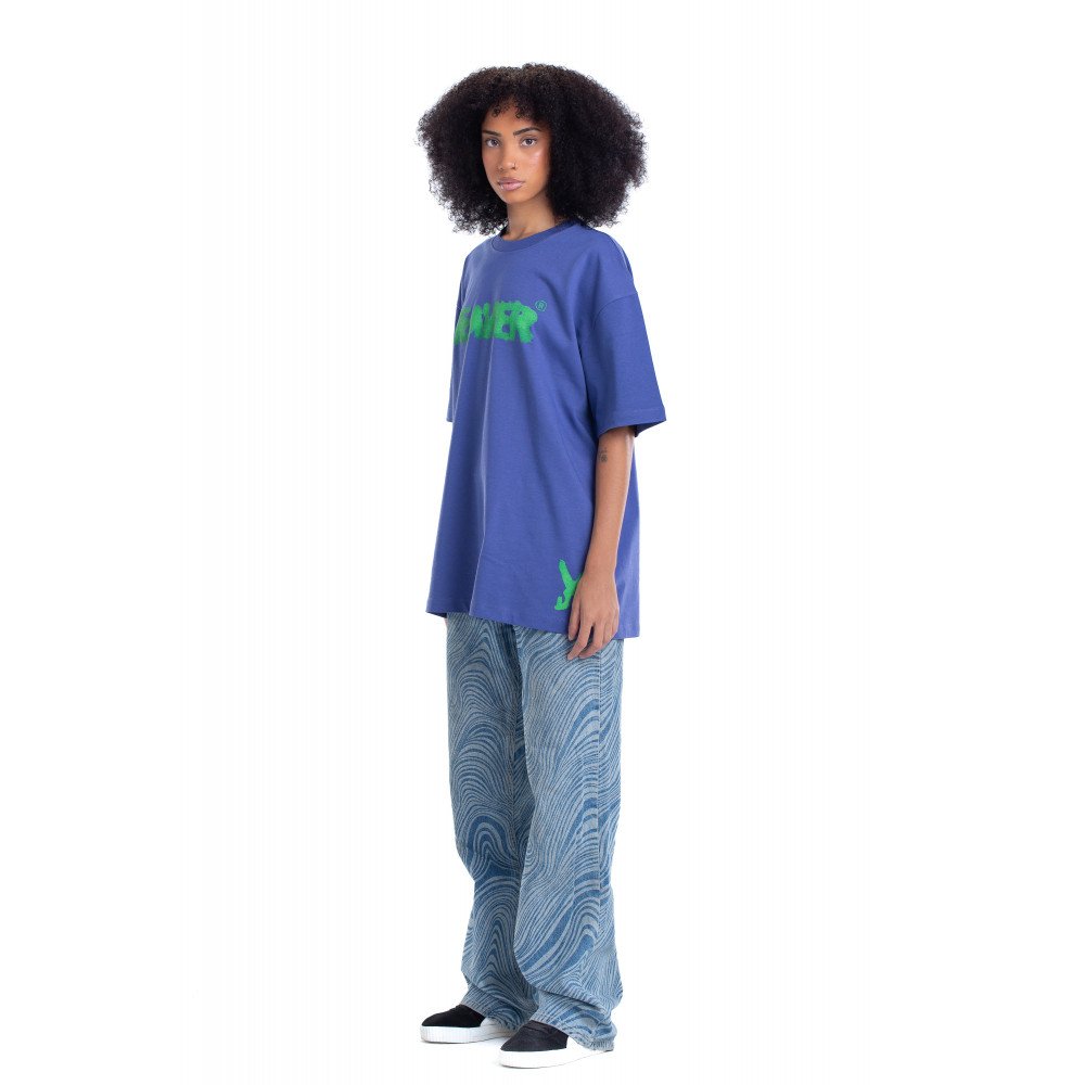 Ink T-shirt Oversize - Blue