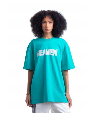 Ink T-shirt Oversize - Turquoise