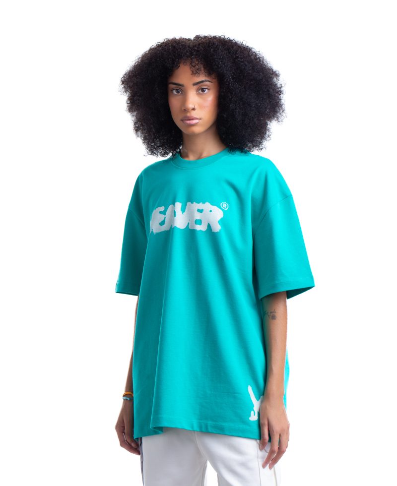Ink T-shirt Oversize - Turquoise