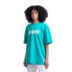Ink T-shirt Oversize - Turquoise