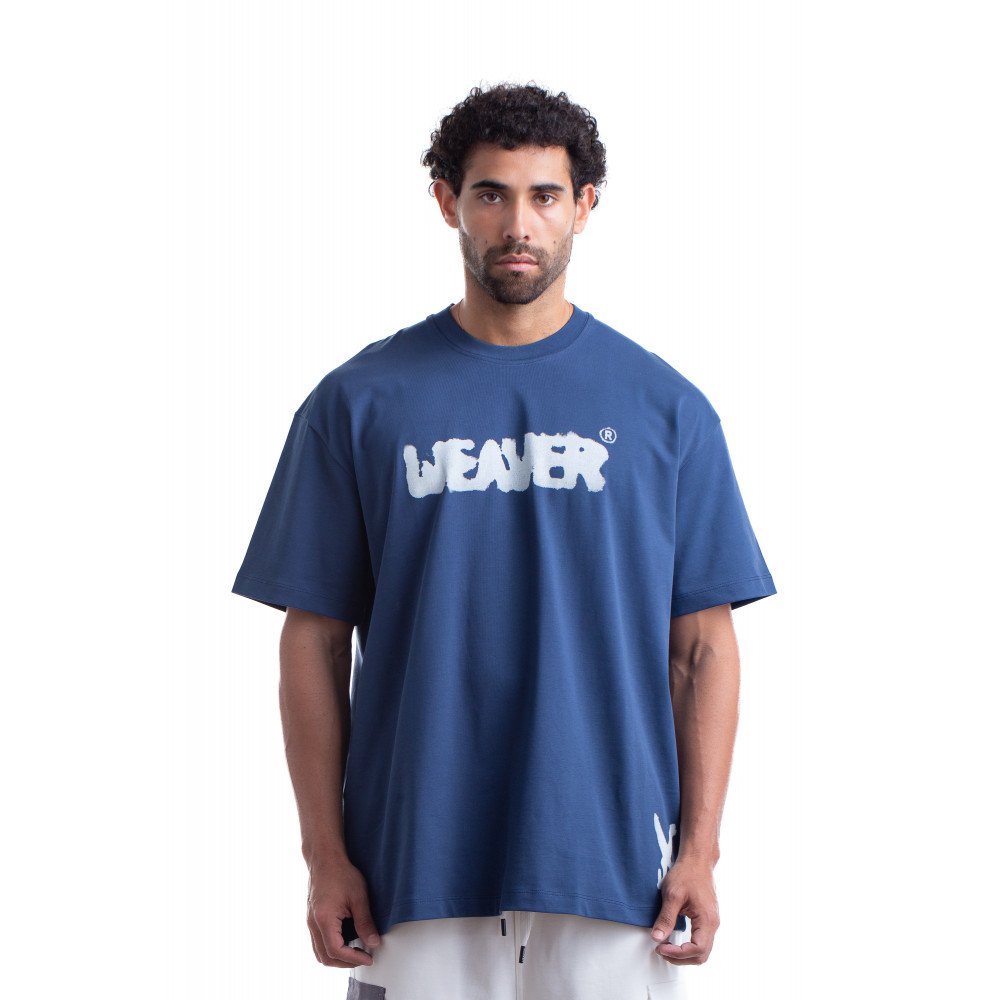 Ink T-shirt Oversize - Navy Blue