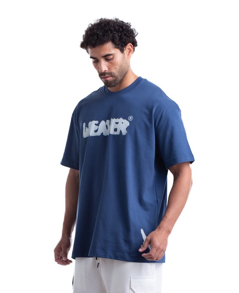 Ink T-shirt Oversize - Navy Blue