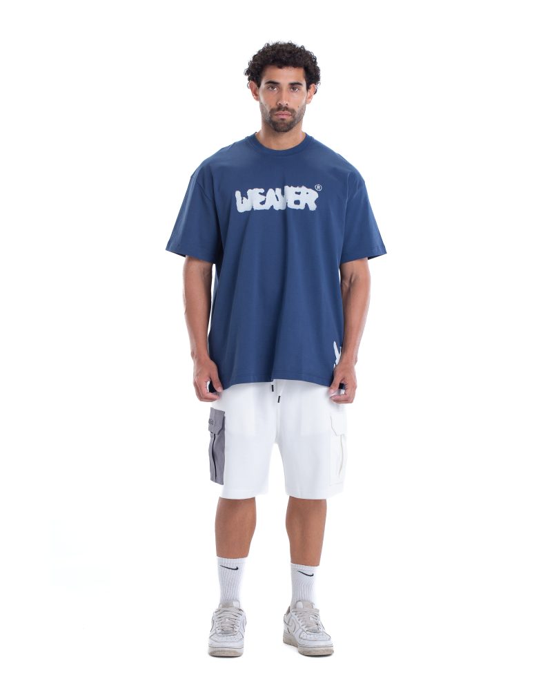 Ink T-shirt Oversize - Navy Blue