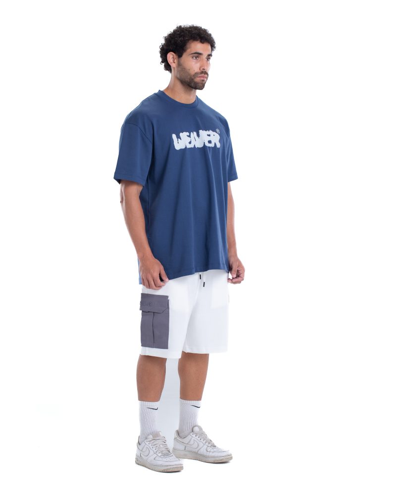 Ink T-shirt Oversize - Navy Blue