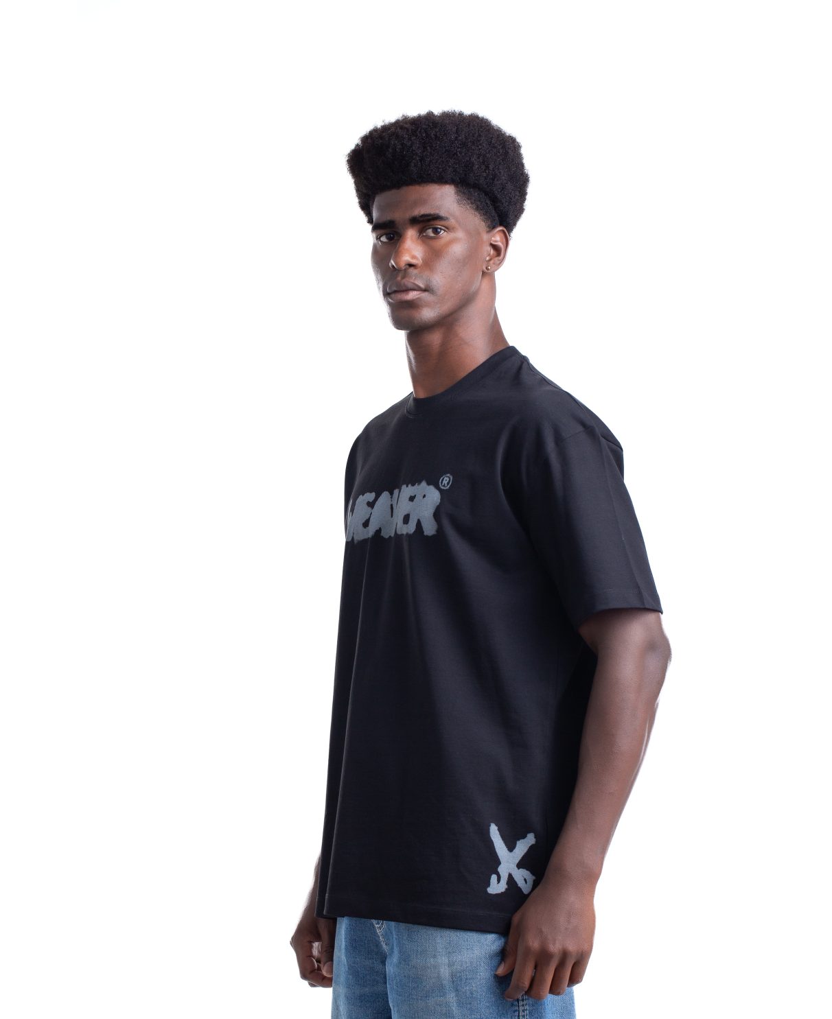 Ink T-shirt Oversize - Black
