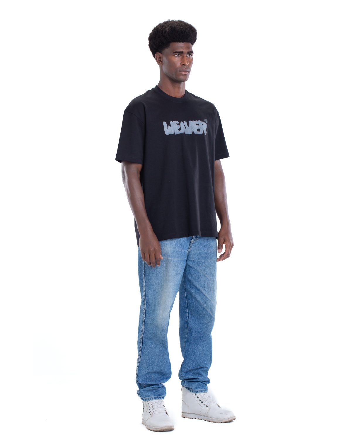 Ink T-shirt Oversize - Black