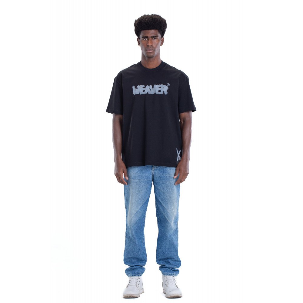 Ink T-shirt Oversize - Black