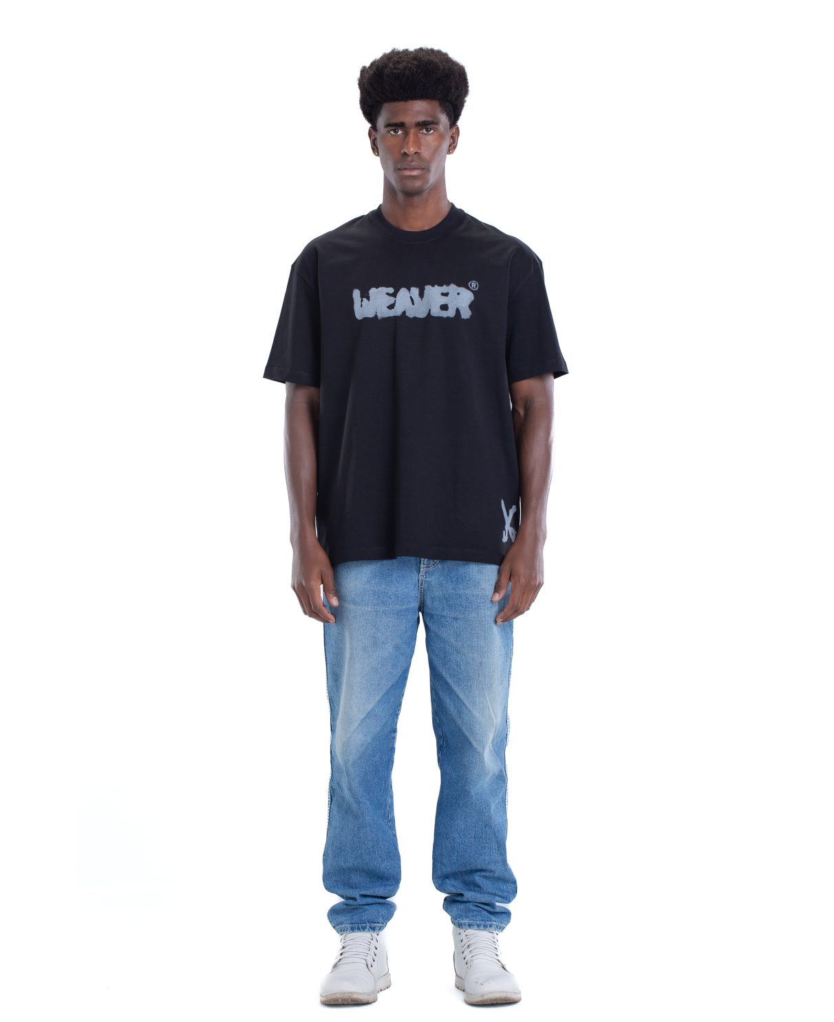 Ink T-shirt Oversize - Black