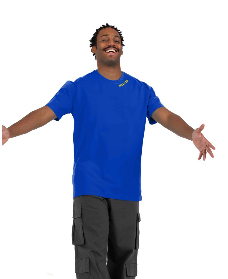 Characters T-shirt Oversize - Blue